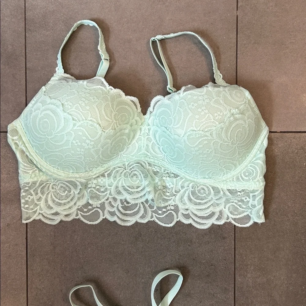 Pink Victoria’s Secret Bralettes 
(Two Both Size Large) - Picture 2 of 8